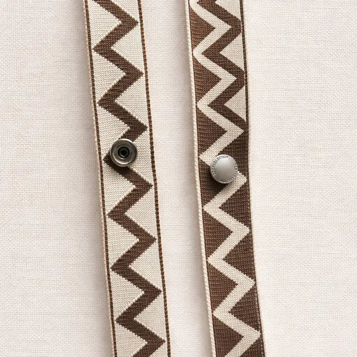 Zigzag Pattern Bag Strap