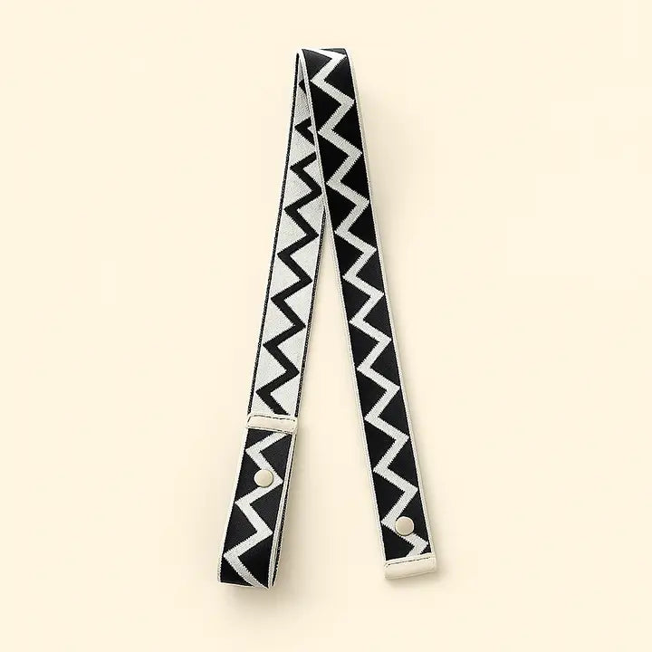 Zigzag Pattern Bag Strap