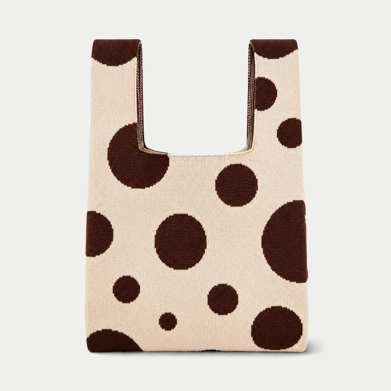 Organic Dot Knit Tote Bag
