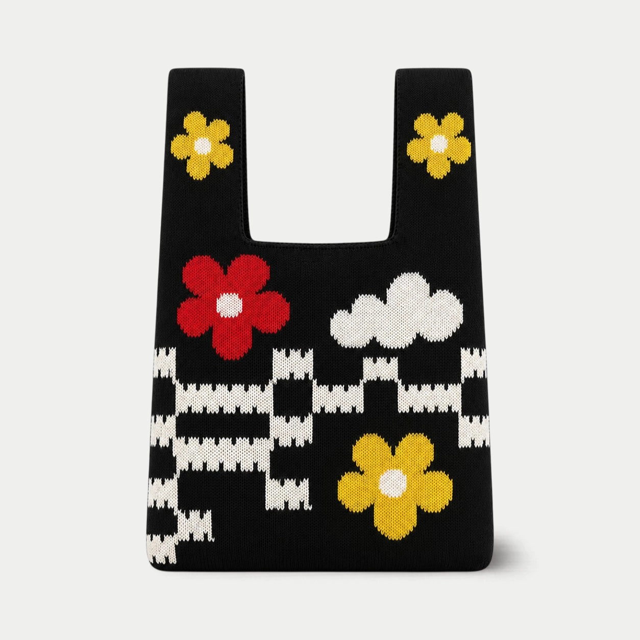 Garden Dream Knit Tote Bag