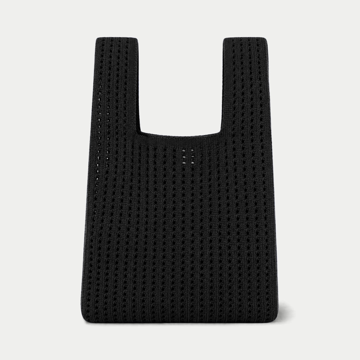 Open Knit Tote Bag