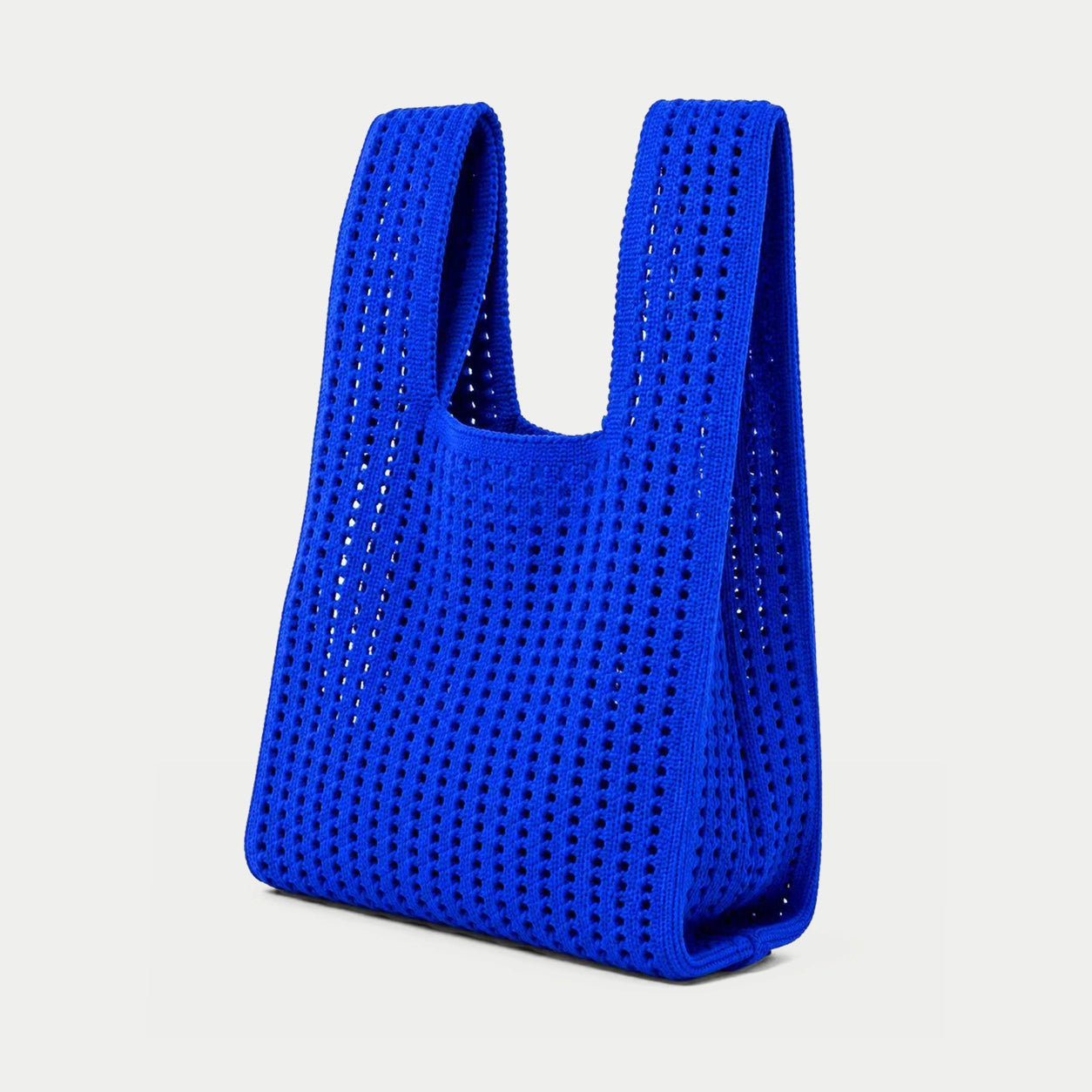 Open Knit Tote Bag
