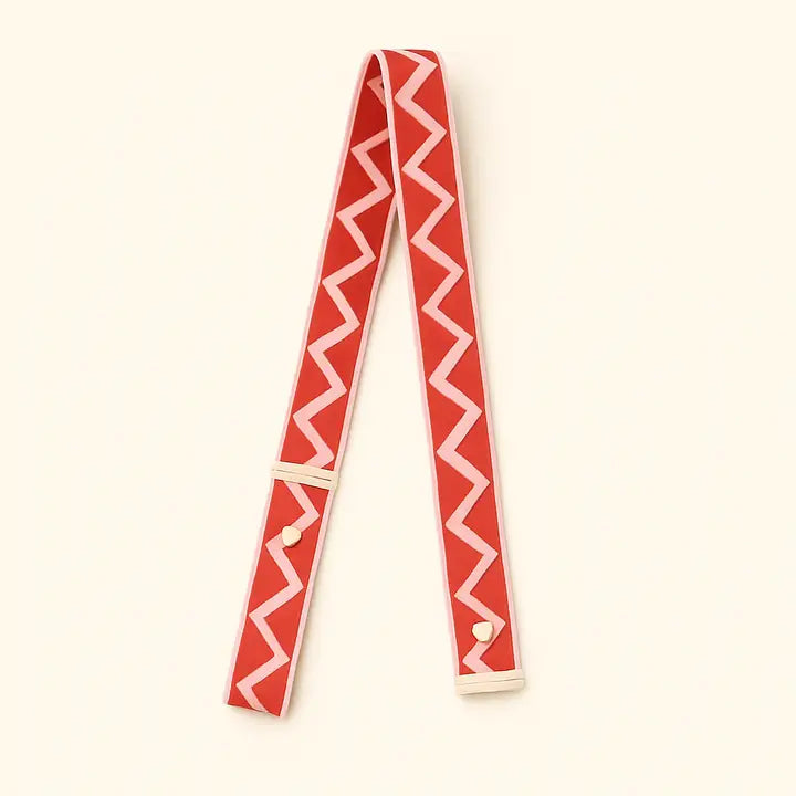 Zigzag Pattern Bag Strap