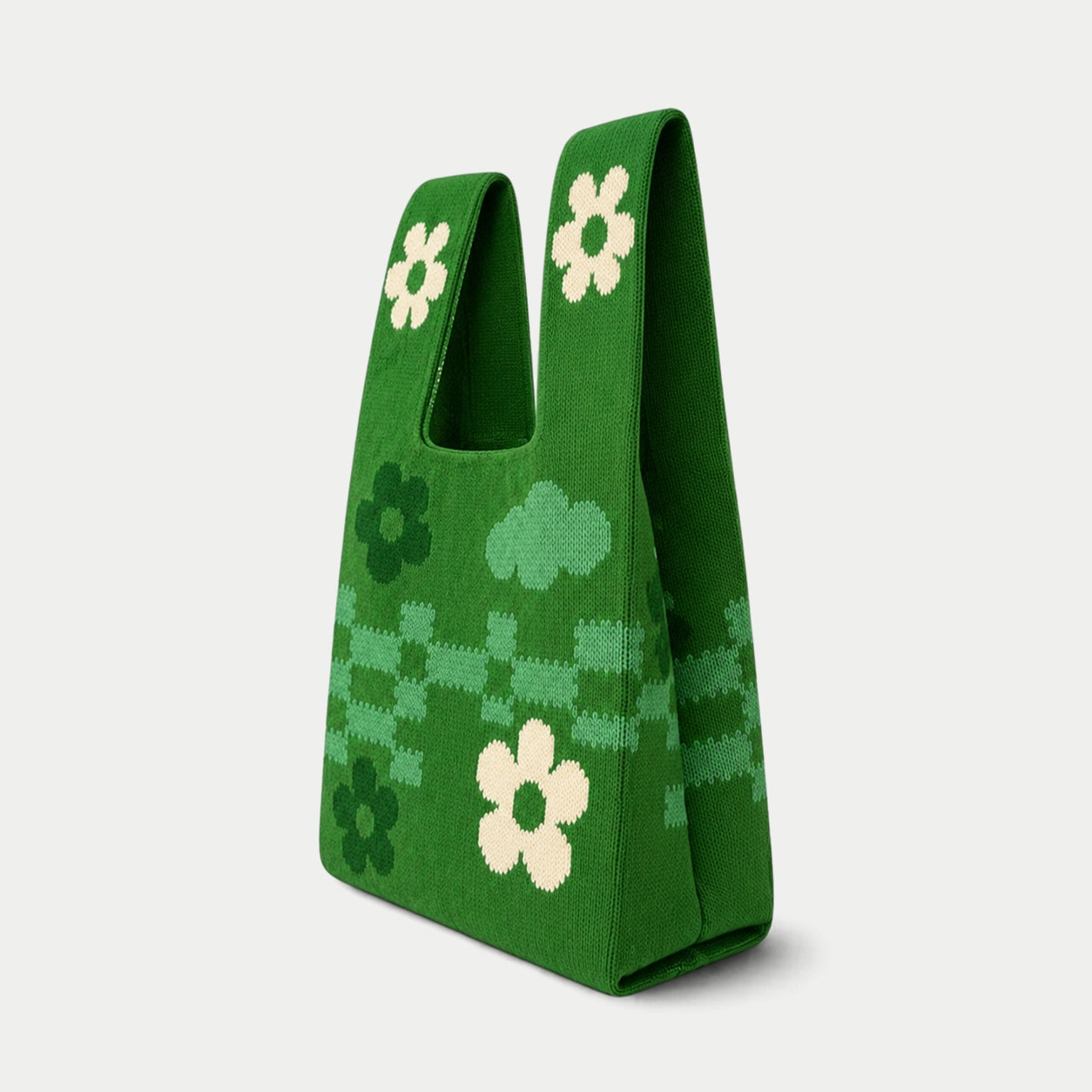 Garden Dream Knit Tote Bag