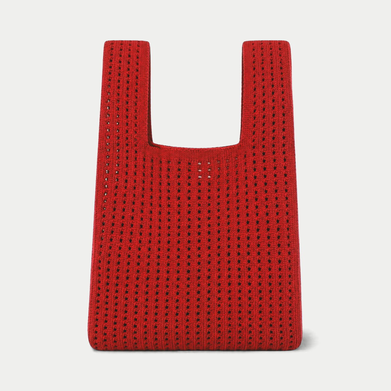 Open Knit Tote Bag
