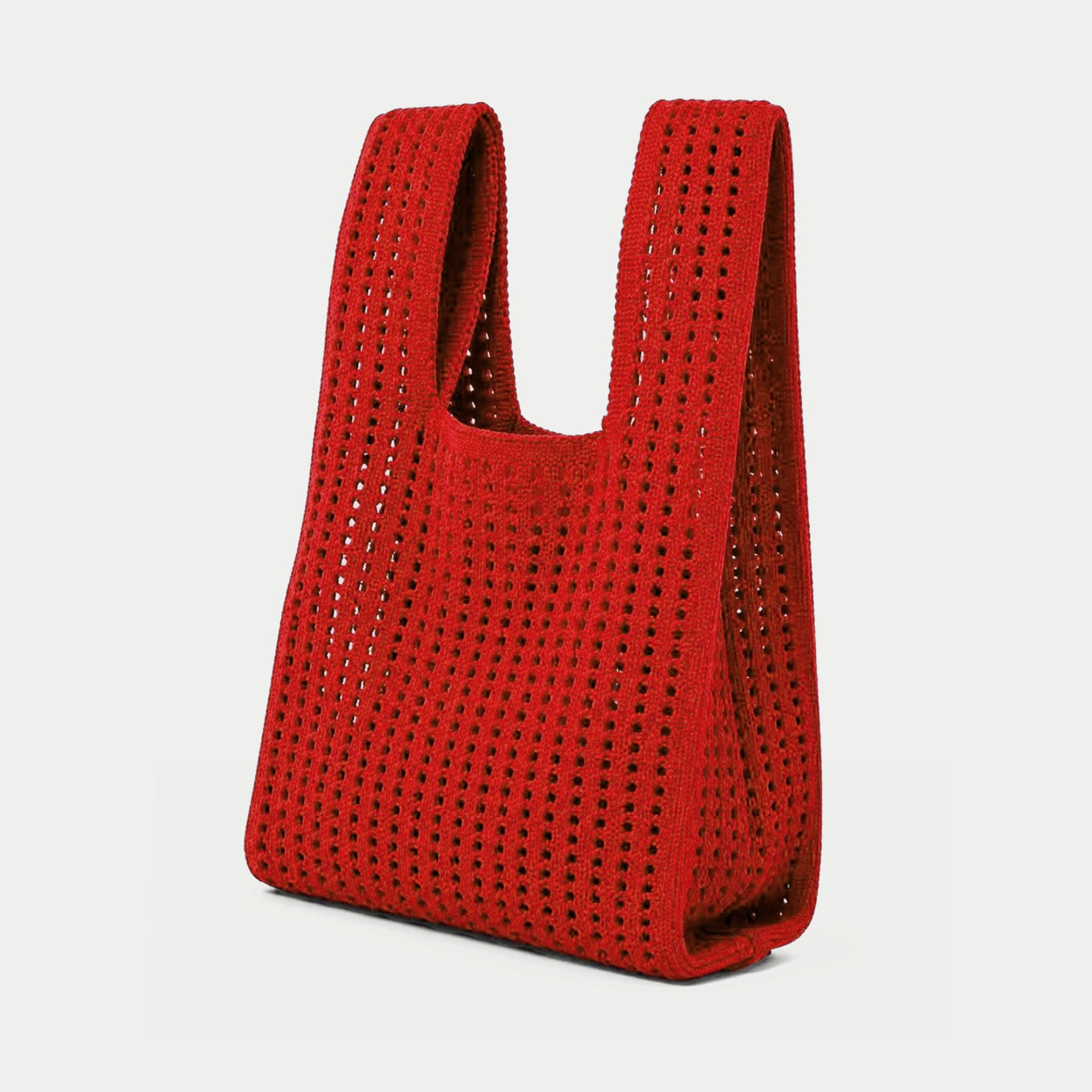 Open Knit Tote Bag